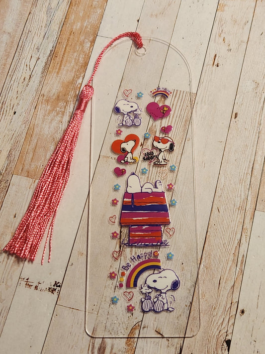 Acrylic Bookmark: Snoopy