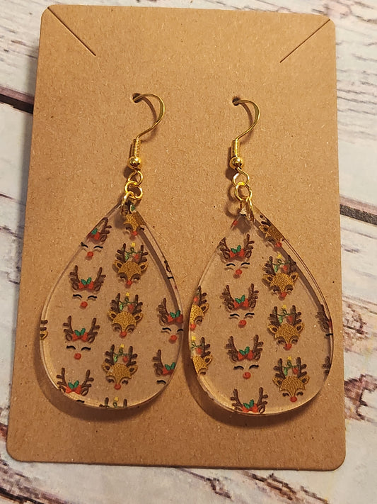 Earrings: Winter (Reindeer)