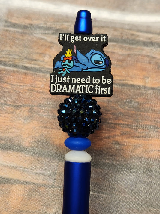 Beaded Pen: Stitch (Easily Distracted)