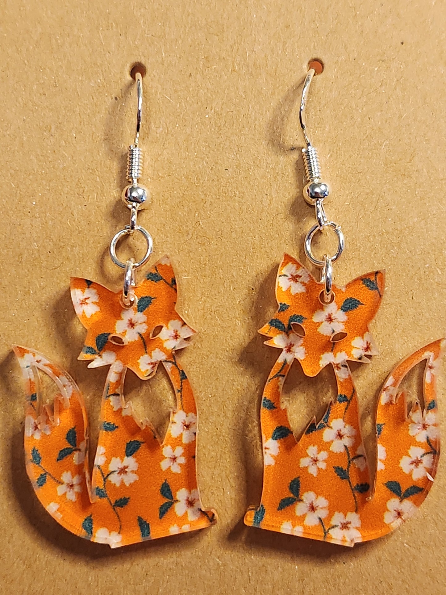 Earrings: Fox