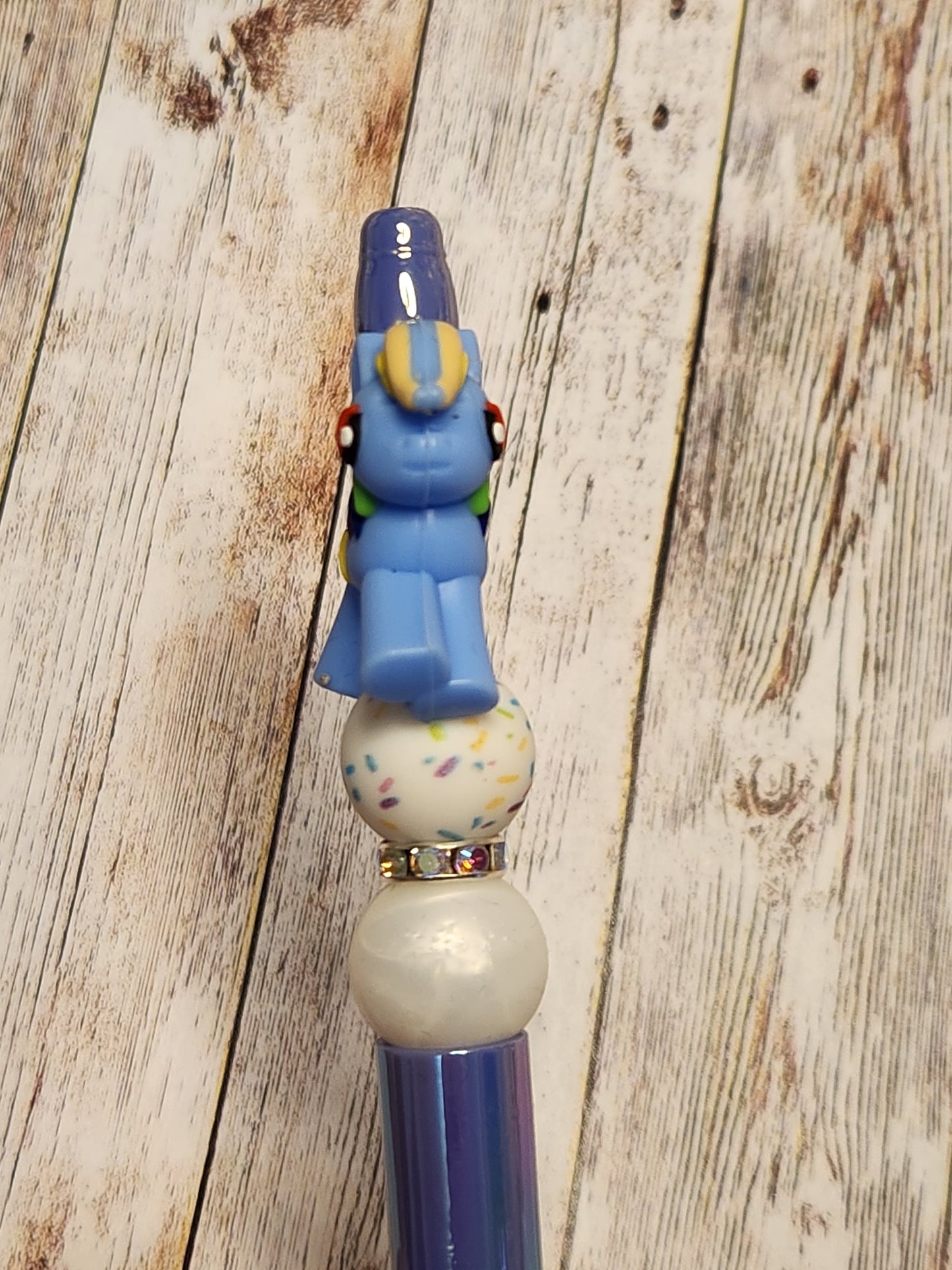 Beaded Pen: My Little Pony (Blue)
