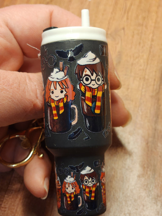 Tumbler Keychain: Harry and Friends (Coffee)