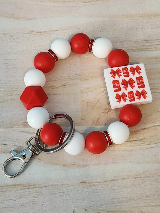 Wristlet: Coca Cola Cans and Bows