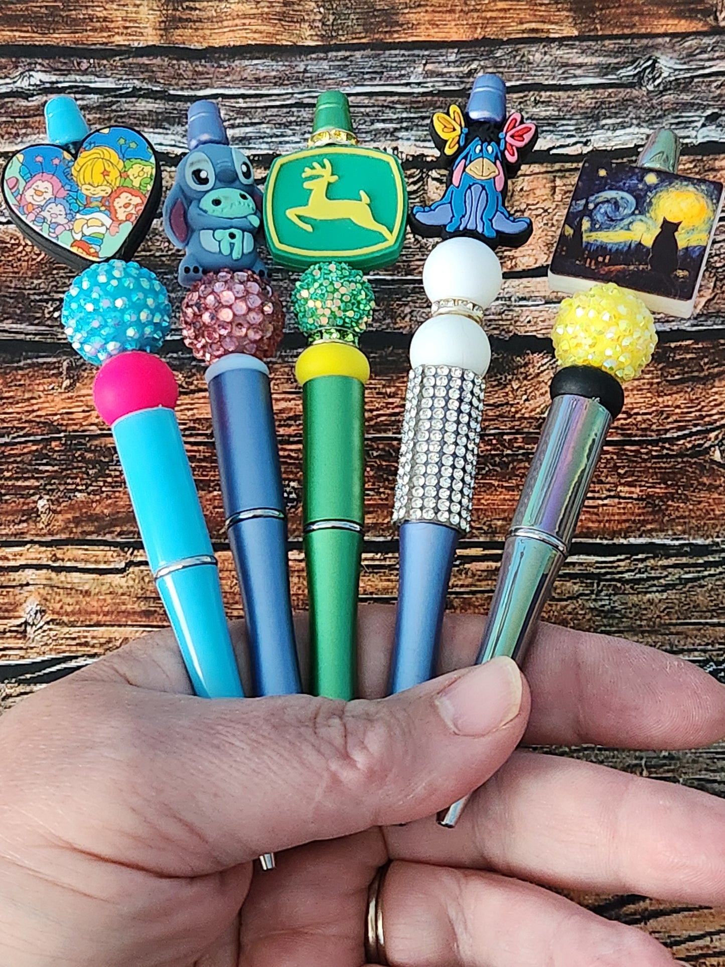 Beaded Pen: John Deere Green