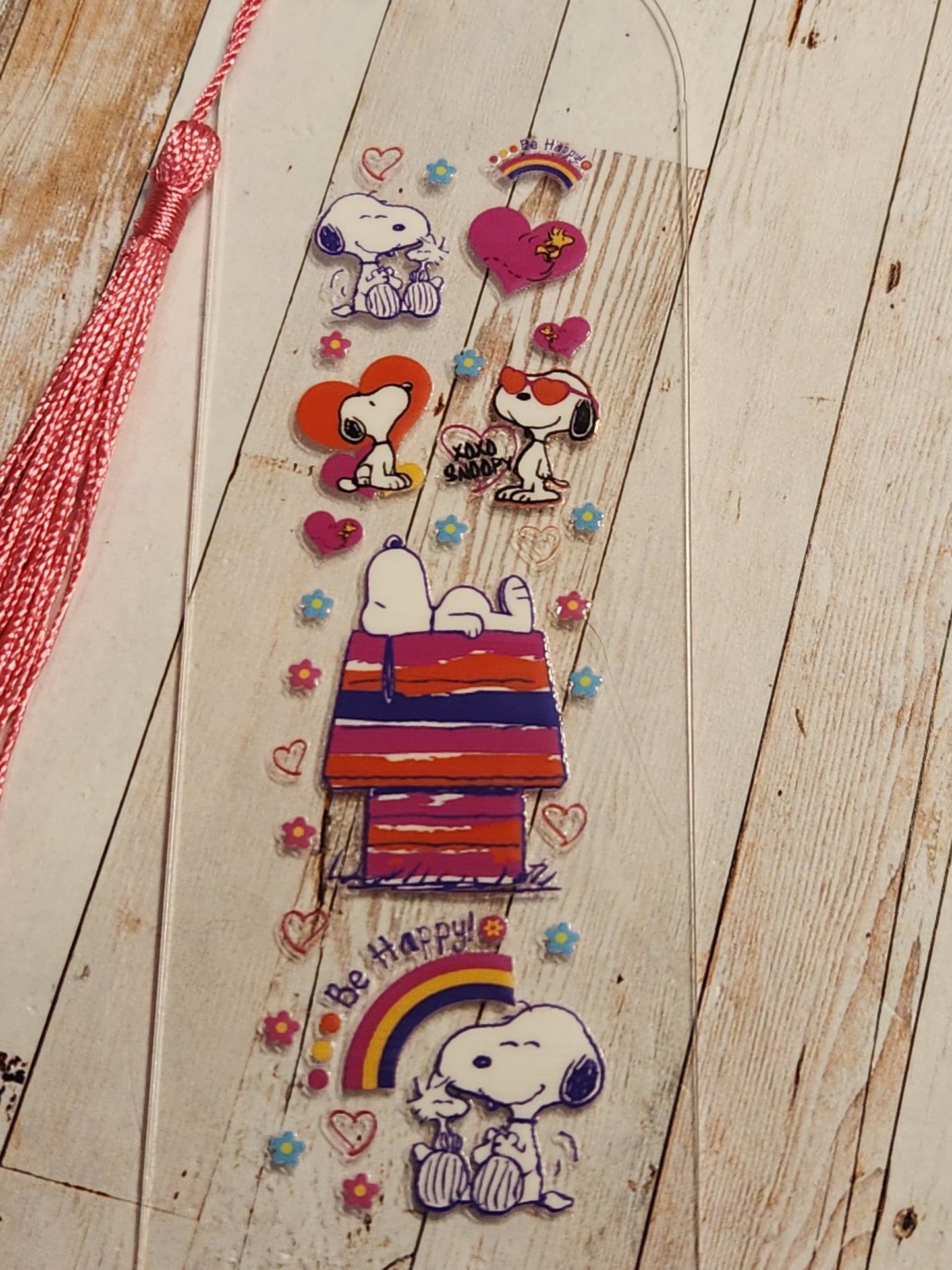 Acrylic Bookmark: Snoopy