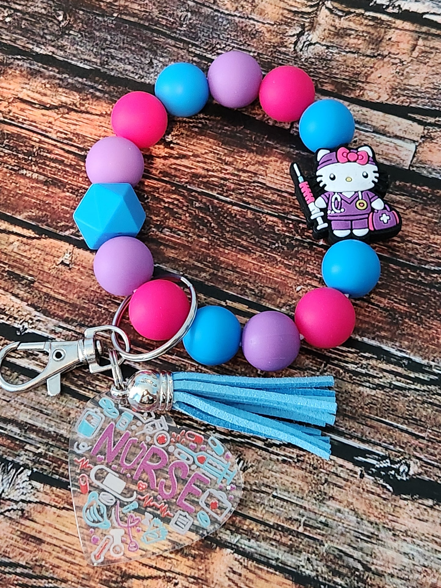Wristlet: Kitty Nurse