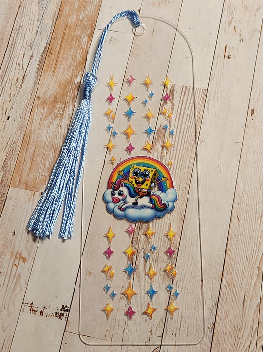 Acrylic Bookmark: Sponge Bob