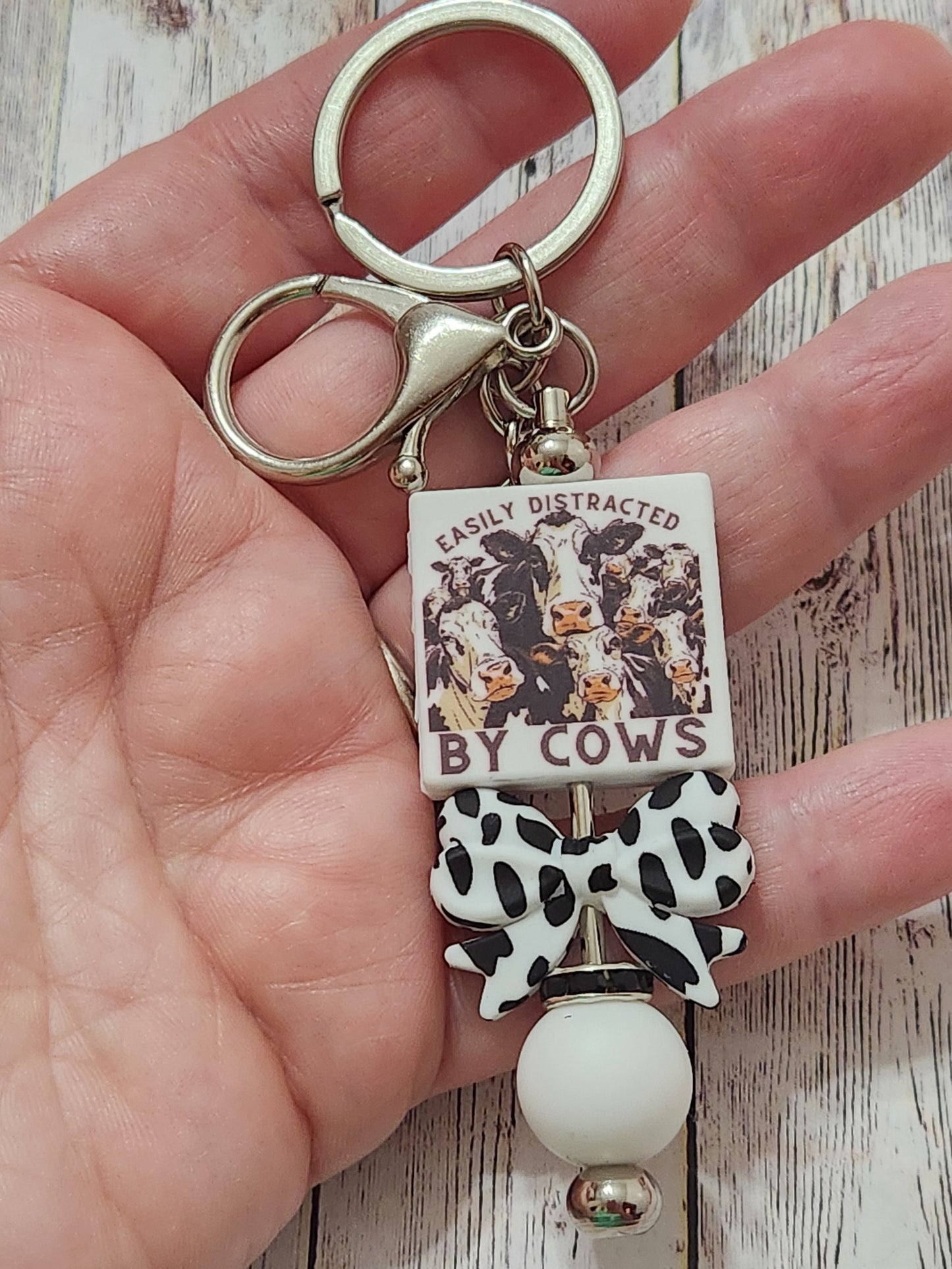 Keychains: Distracted by Cows