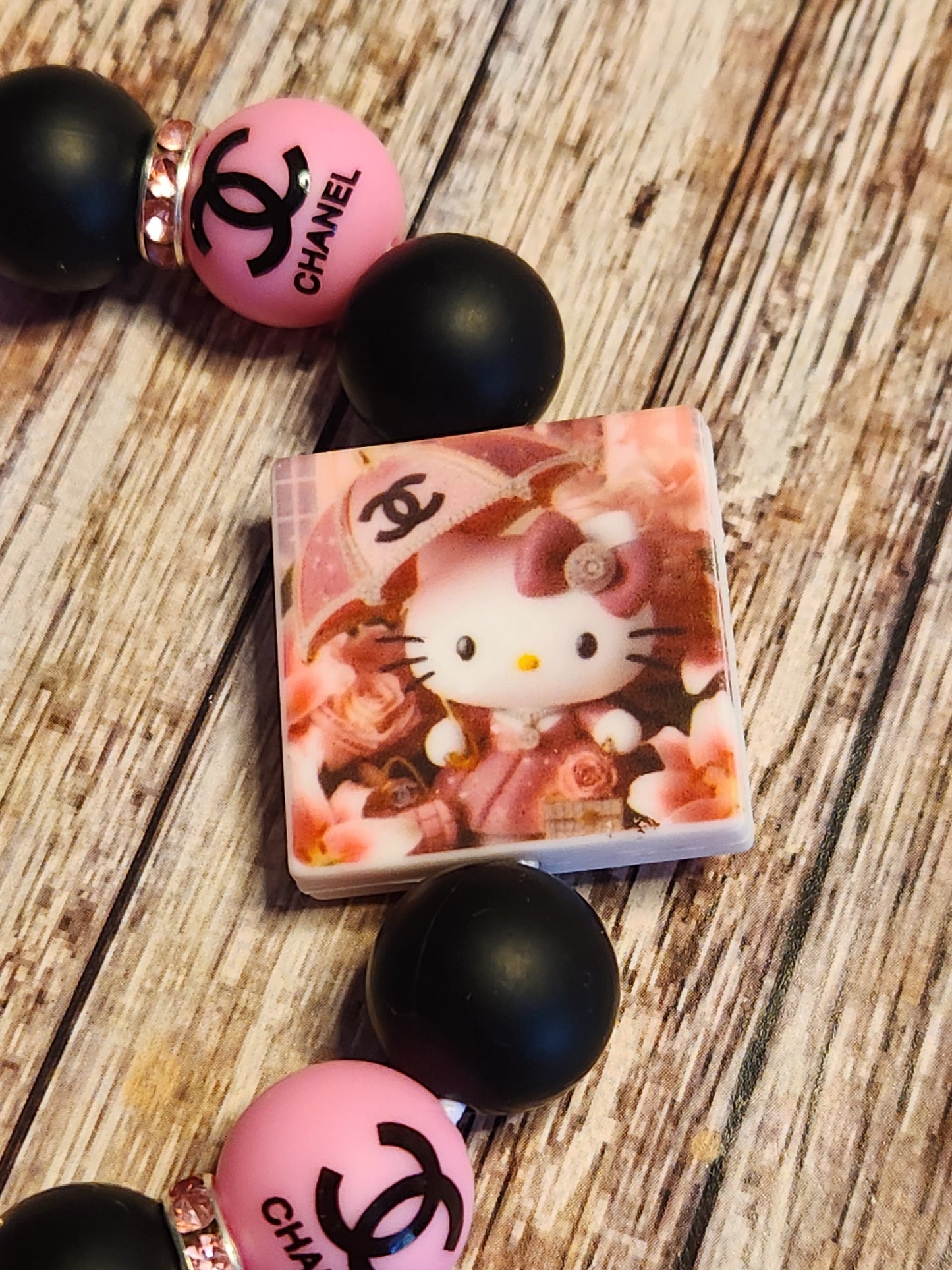 Wristlet: Designer (Chanel, Kitty)