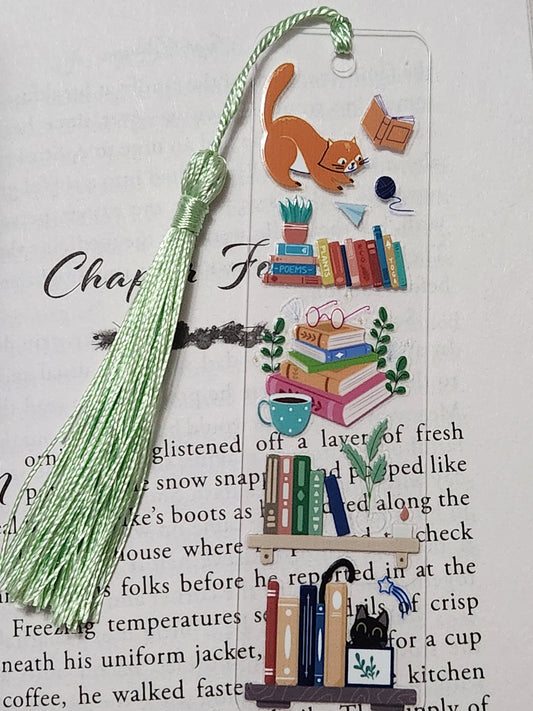 Bookmark: Cats, Tools and Coffee.