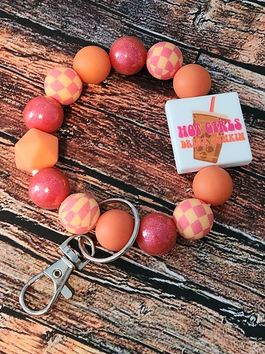 Wristlet: Dunkin (Hot Girls Drink Dunkin)