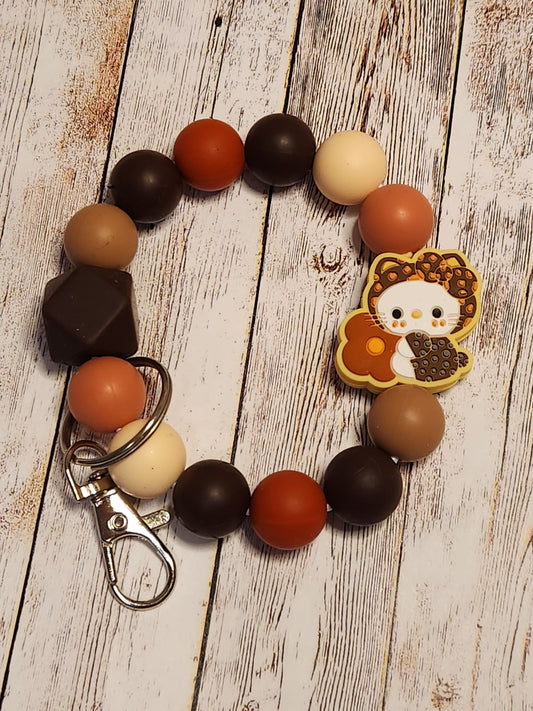 Wristlet: Hello Kitty (with flower)