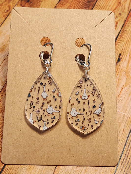 Earrings: Silly Goose