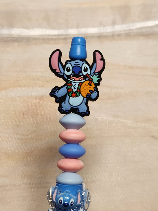 Beaded Pen: Stitch (Hawaiian shirt)