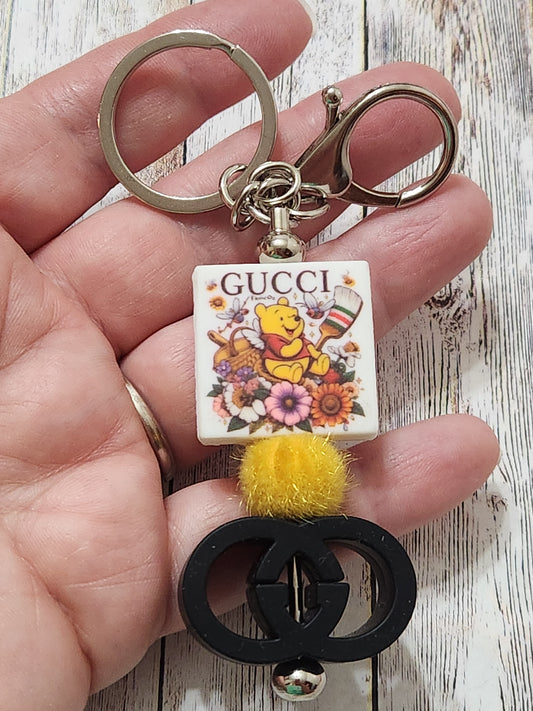 Keychains: Gucci Bear