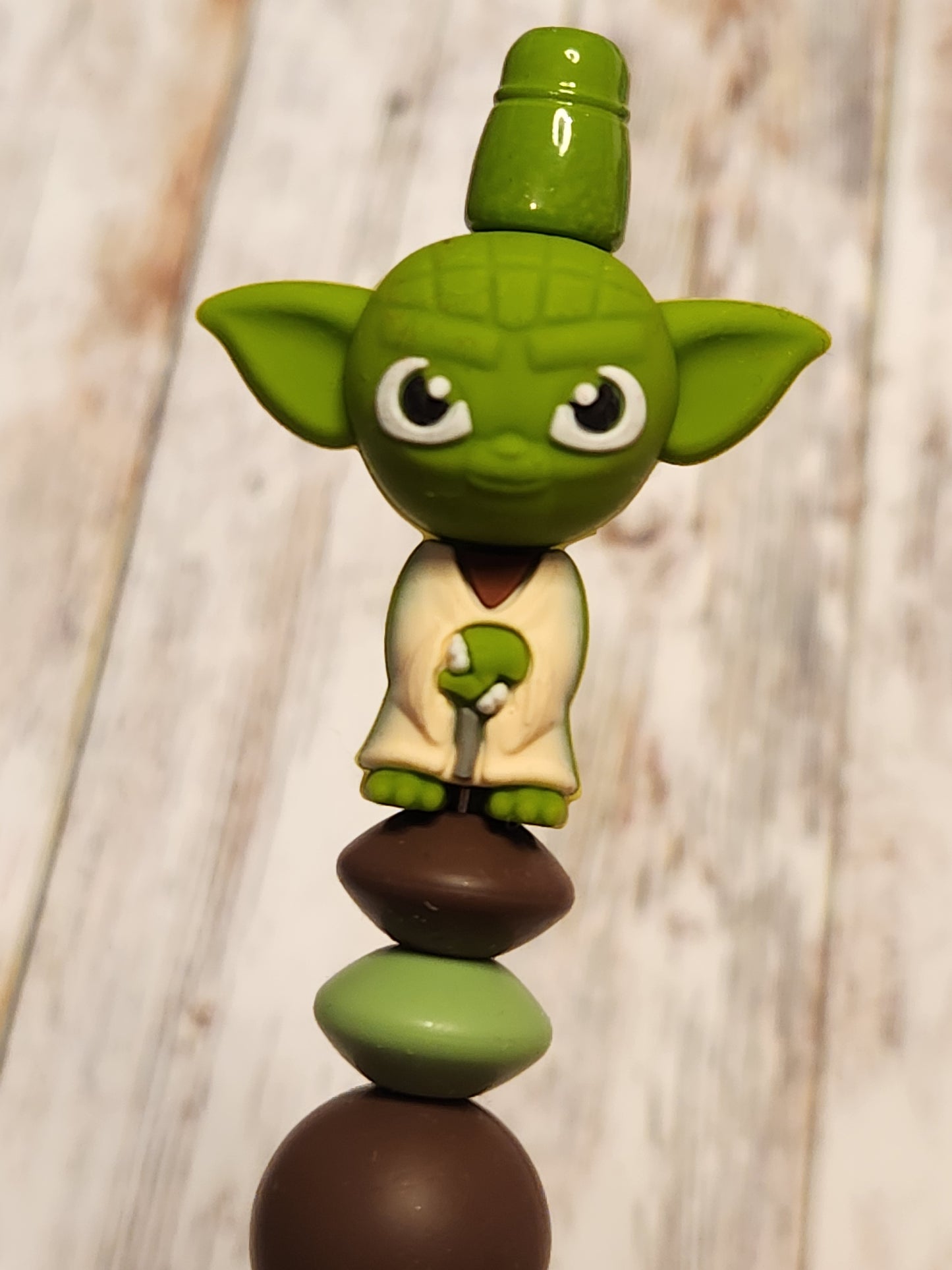 Beaded Pen: Yoda