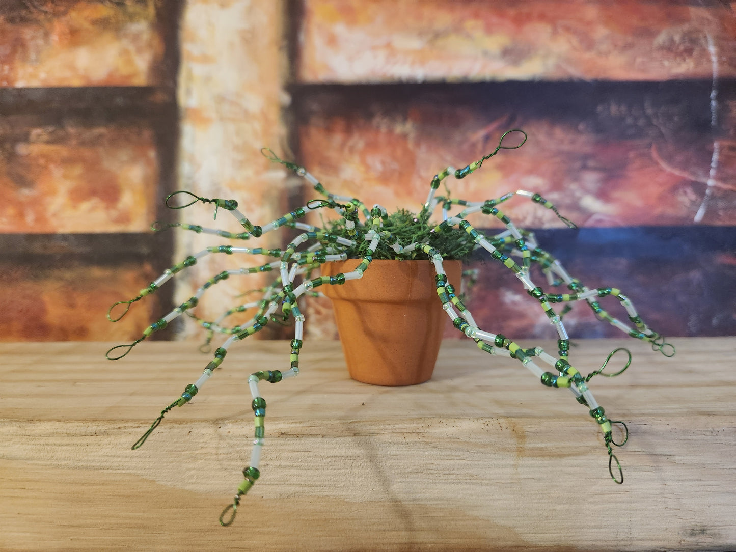 Beaded Plant: Spider Plant Inspired