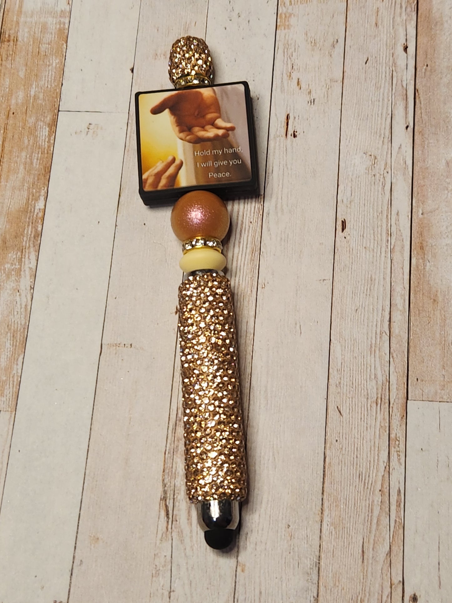 Stylus Pen: Faith (Hold my hand. I will give you peace.)