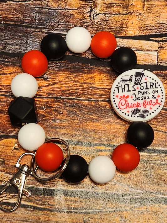 Wristlet: Chick Fil A and Jesus