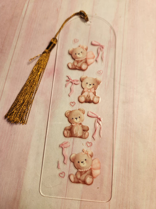Bookmarks: Bows (Teddy Bears and Bows)