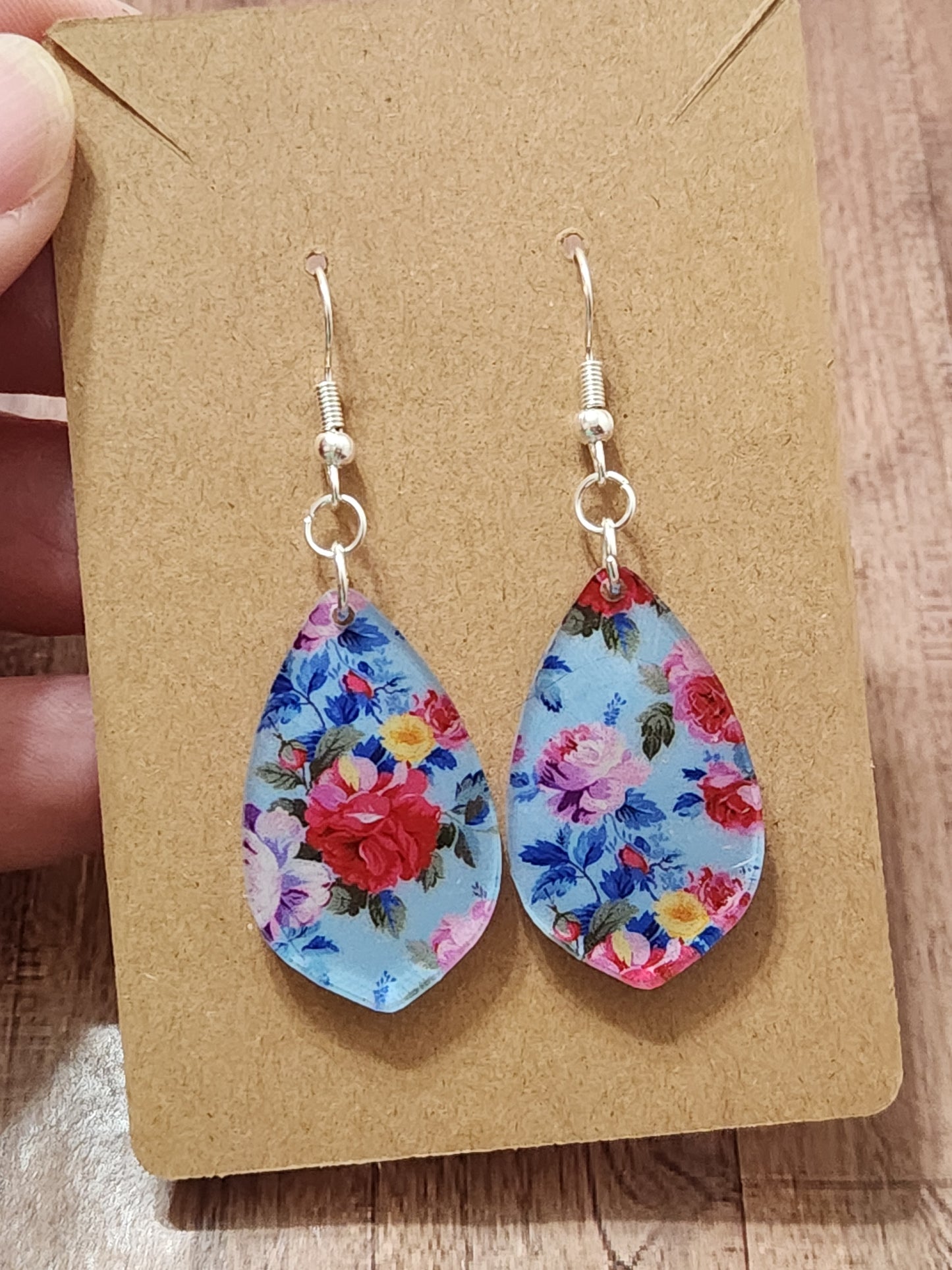 Earrings: Floral
